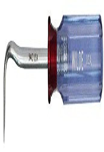 Wilde Tool 544.Z/HT 7" Cotter Key Extractor-Pigtail Hook-Zinc - size: 7-inch