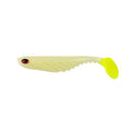 Berkley PowerBait Ripple Shad Fishing Soft Bait - color: Glow/Chartreuse, size: 3 1/2" (7 Count)