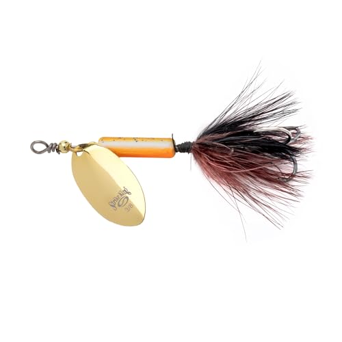 Strike King Bitsy Spinner Wire Bait - color: 563 - Rootbeer, size: 3/8 oz