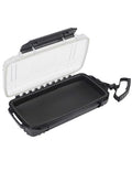 Hlotmeky Waterproof Dry Box for Kayaking, Boat, Phone - Small Container, Watertight Storage Case for Diving (Black) - color: Black