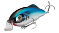 Strike King Hybrid Hunter Jr Crankbait Fishing Lure, 1/2 oz, Reflective 3D Eyes - color: Chrome Blue, size: 1 oz (Pack of 1)