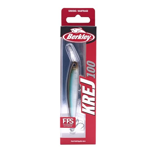 Berkley Krej Fishing Hard Bait - color: Stealth Minnow, size: 3.9 in - 100 (1/2 oz)