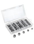 BLUEWING 100pcs/200pcs Split Shot Weight Fishing Sinker Removable Lead Pinch Weight Kit for Freshwater & Saltwater (1/64oz 1/32oz 1/20oz 1/16oz 1/12oz Mixed) - style: Model A(100pcs)