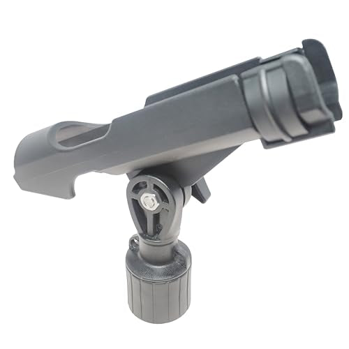 2-Piece Fishing Rod Holder with Universal T-Screws for Kayaks, Fishing Boats and Canoes