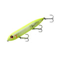 Heddon Heddon Super Spook - color: Chartreuse/Silver Insert, size: Super Spook (7/8 oz)