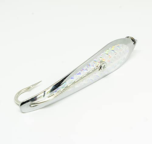 Spoon Fishing Lure Offshore Trolling, 4 1/2-Inch Blade, Size 7/0 New and Improved Design