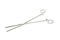 SE 12-Inch Stainless Steel Straight Forceps - Self-Locking, Serrated Tip for Precision Grip and Clamping - Perfect for Crafting, Fishing Tasks, Jewelry Making, and More! -612FS - size: 12", style: Straight