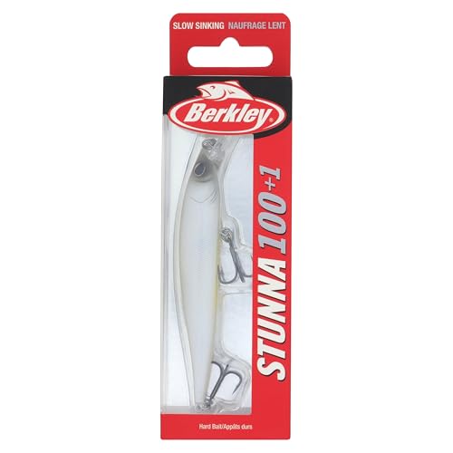 Berkley Stunna Fishing Hard Bait - color: French Pearl OB, size: 100+1mm - 3/8 oz