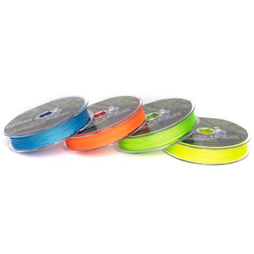 Raprance 20lb/30lb Braided Polyester Fly Fishing Dacron Fly Line for Trout, Bass, Salmon, Saltwater, Pike