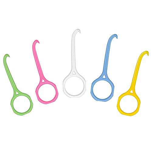 5 Pcs Clear Aligner Removal Tool for Invisalign Braces,Aligner Remove Hook for Retainers,Aligners Trays,Oral Care Accessory, Personal Orthodontic Supplies - color: Multi-colored