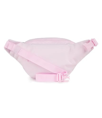 JanSport Fifth Avenue Fanny Pack Crossbody Bags for Women, Men - Stylish, Durable Waist Bag with Adjustable Belt, Main Zippered Pocket, Quick Stash Pocket - Travel Essentials - Black - color: Pink Ice