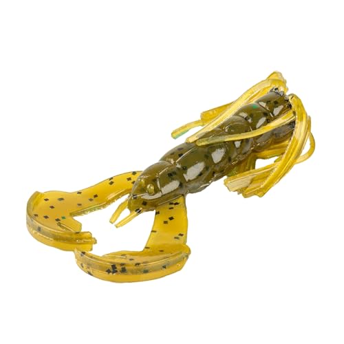 Strike King Rage Luau Craw Soft Bait - color: 46 - Green Pumpkin