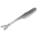 Strike King Spotlight Split Minnow Fishing Lure, Soft Plastic Jerkbait, 8-Pack - color: Smokey Shad, size: 4"