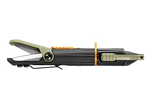 Gerber Gear LineDriver - Fishing Line Multitool with Spinning Line Vise, Tether Ring, Eyelet Clearing Spike, Hook Threader, Scissors & Split Shot Crimper - Premium Fishing Gear