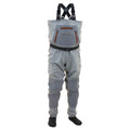 FROGG TOGGS Hellbender Breathable Waterproof Stockingfoot Fishing Chest Wader for Fishing - color: Slate/Gray, size: Small