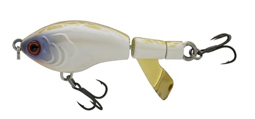 Strike King Bitsy Chickin Fishing Lure, Topwater Plopper, 2 1/2-Inches, 1/4-Ounce - color: Bone