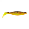 Berkley PowerBait The Champ Swimmer Fishing Soft Bait - color: HD Fire Perch, size: 3.8"