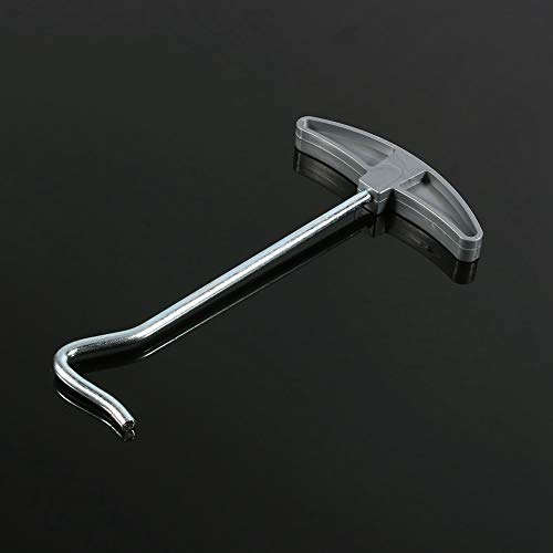 Tent Peg Nail Puller Tool,Tent Stake Puller,Peg Puller Extractor,Steel Awning Stakes Hooks Remover Lifter for Camping and Other Outdoor Activities