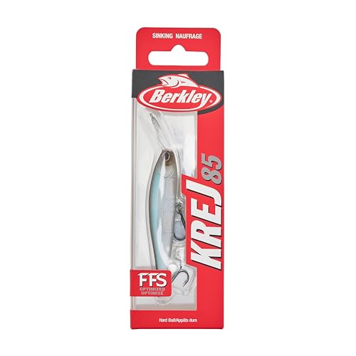 Berkley Krej Fishing Hard Bait - color: Stealth Minnow, size: 3.3 in - 85 (2/5 oz)