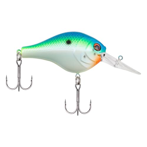 Berkley Digger Fishing Lure, Big Money, 7/16 oz, 2.5in | 6.5 cm, Aggressive Wobble and Side Flash, Equipped with Stainless Steel Split Rings and Treble Hooks
