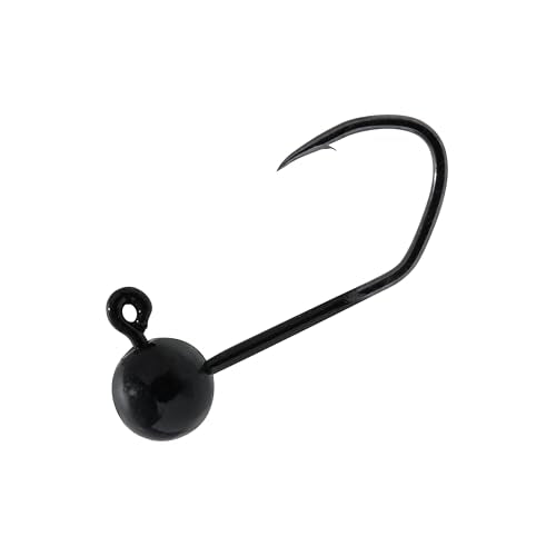 Fly Tying Sickle Jig Heads - color: Black, size: 1/32 OZ 50PCS