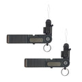 EUPHENG 5 in 1 Fly Fishing Nipper 2pcs Tippet Cutter Multifunctional line Clipper with Hook Threader,Hook Sharpener,Hook Eye Cleaner for Fly Fishing - style: 2PCS Tippet cutter