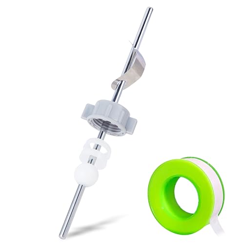 Lavatory Pop-Up Center Piece Assembly,Pop-Up Drain Repair Kit,Fits Most Popular Brands,Replacement Bathroom Sink Pivot Rod,15MM Ball, Chrome（1PC） - style: 1PC