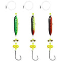 Catfish Float Rig Demon Dragon Style Rattling Line Float Propeller and Circle Hooks 6/0 8/0 for Santee Cooper Rig Catfishing Tackle - color: 8/0 Hook Catfish Rig - 3 PCS