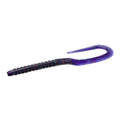 Zoom U Tail Worm-Pack of 20 - color: Junebug Red