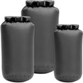 Dry Bags Waterproof 3 Pack (5L, 10L, 20L) - Lightweight Dry Storage Bag Beach Bag for Travel, Boating, Fishing, Rafting, Swimming, Camping & Outdoor Activities - Durable & Compact Design - Grey - color: Grey