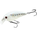 LUCKY CRAFT LC 1.5 Silent Squarebill Crankbait Fishing Lure, 2-3/8", Bass Fishing Lures for Freshwater, Hard Crankbait with Treble Fishing Hooks, Fishing Accessories - color: 794 Super Glow MS Pearl White Sardine