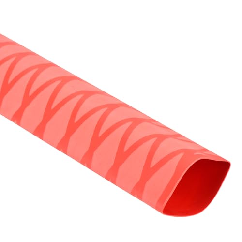 DMiotech Heat Shrink Sleeve Wrap Tubing x Tube Tubing for Fishing Rod Grips and Other Grips, Non Slip - Insulation - Waterproof 40'' Lengths, Dia 40mm Red - color: Red, size: Dia 40mm