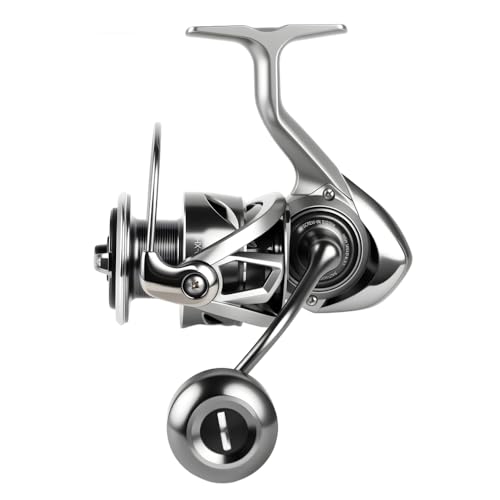 FC Saltwater Spinning Reel,2000 3000 4000 5000 Bass Fishing Reel,7+1 BB Corrosion-Resistance Bearing System,33LBS Max Drag,6.3:1 Gear Ratios,Metal Spool&Screw in Handle