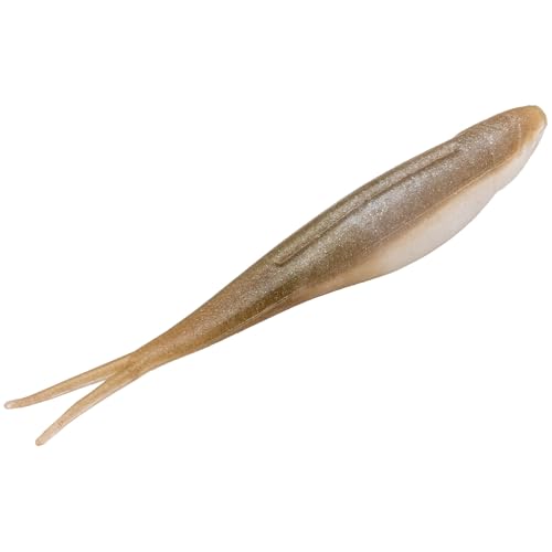Strike King 3X Z Too Soft Jerkbait Fishing Lure, 5", Salt-Impregnated - color: Arkansas Shiner, size: 7"