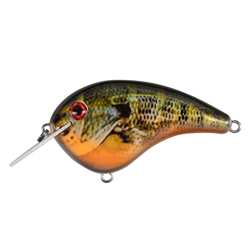 Strike King Strike King Chick Magnet Flatside Shallow Diver Fishing Lure, 7/16 oz, Dives 4-6'
