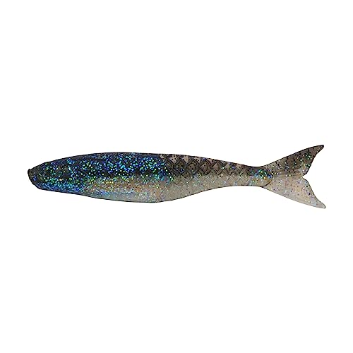 Berkley PowerBait PowerStinger Fishing Soft Bait - color: Electric Shad, size: 3 1/2"