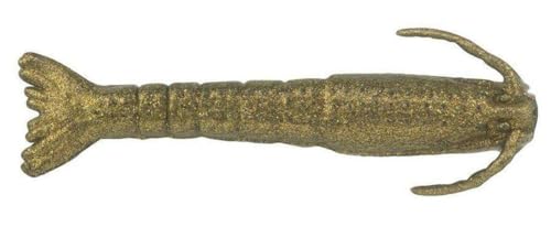 Berkley Gulp! Shrimp Saltwater Fishing Soft Bait - color: New Penny, size: 3"