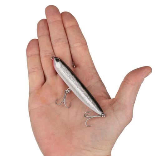 Berkley Berkley Drift Walker Saltwater - color: Black Silver, size: 3 /2in - 3/8 oz