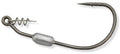 Owner's Weighted Twistlock Black Chrome Hook with Centering Pin - size: 4/0 1/8Oz, (3 Per Pack)
