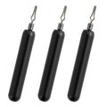 Dr.Fish Tungsten Drop Shot Weights Pencil Skinny Sinkers with Barrel Swivels for Freshwater Bass Fishing Drop Shot Rig