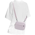 MAXTOP Small Crossbody Bags for Women Belt Bag Fanny Pack with Adjustable Strap - color: Lavender Purple, style: Small Crossbody Bag