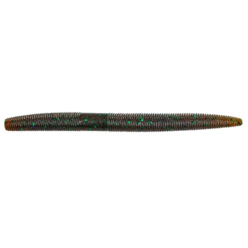 Yamamoto 5" Senko Soft Stick Bait, 10-Pack, Bass Fishing Soft Plastic Lure, Multiple Colors - color: B-BUG GRINDER
