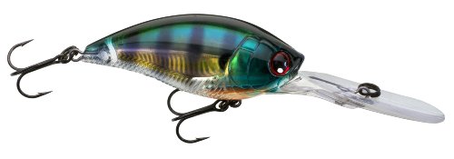 Yo-Zuri 3DB Deep Crank Floating Diver Lure, Pearl Chartreuse Lime, 2-3/4-Inch - color: Prism Bluegill