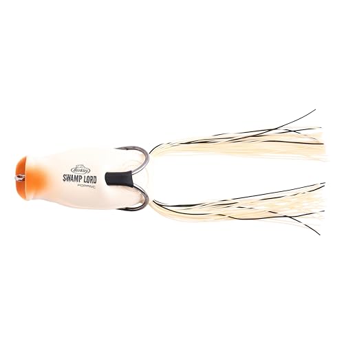 Berkley Swamp Lord Hollow Body Frog Fishing Bait - color: Bone, size: Popping