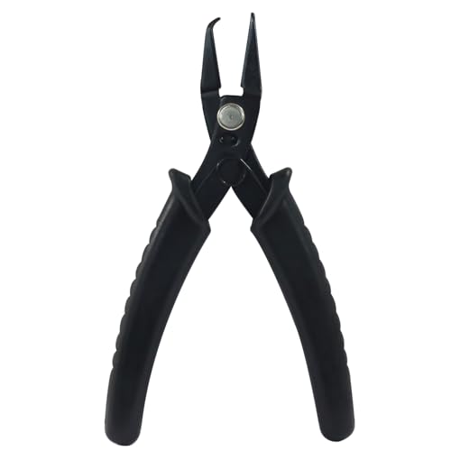 Split Ring Opening Pliers, Black | Jump Ring Opener, Finger Tool, Jewelry Pliers - color: Black, size: Split Ring Opening Pliers