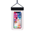 1PCS Waterproof Phone Case - Universal Fit for iPhone 14/13/12 & Android Phones - Submersible Up to 100ft for Kayaking, Fishing, Rain,etc.(Black/White/Pink) (Black) - color: Black