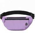 Fanny Pack for Women Men,Crossbody Fanny Pack Water Resistant Sports Waist Bag Pack, Belt Bag for Travel Hiking Running - color: 1pack-lightpurple