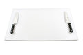 Big 30 x 18 Plastic Cutting Board - 3/4 Inch Thick for Meat, Game and Fish - Commercial Grade HDPP Poly with NSF Stamp, Weighs 13 Pounds, White - color: White, size: 30"L x 18"W