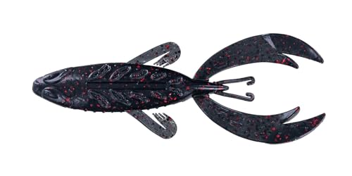 Big Bite Baits Rojas Fighting Frog - color: Black Neon