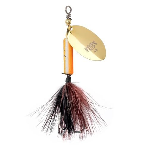 Strike King Bitsy Spinner Wire Bait - color: 563 - Rootbeer, size: 3/8 oz